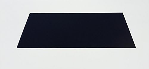 FR4 Glass Filament Fabric Board 3.0 mm Approx. 0.2 mm Replacement for Carbon-Fibre-Reinforced PLastic 1090 x 500 mm Black