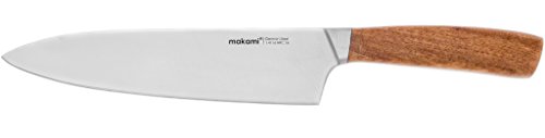 makami Kona Chefmesser – scharfes Kochmesser mit Griff aus Palisanderholz in Geschenkverpackung. Küchenmesser mit 20 cm Klingenlänge - 2