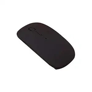 ZURU BUNCH 2.4GHz Wireless Bluetooth Mouse, Dual Mode Slim Rechargeable Wireless Mouse Silent USB Mice, 3 Adjustable DPI,Compatible for Laptop Windows Mac Android MAC PC Computer (Black)