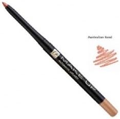 Federico Mahora FM Automatic Lip Liner - Waterproof/ Smudgeproof with sharpener at the base of the pencil. (Australian Sand)