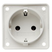 Berker FRA321239 Integro - Enchufe con Tapa