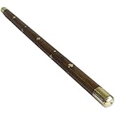The Art of International Wooden Black Walking Stick Sheesham Wood with Brass Work Morning Walk Stick -24 Length (Nature)