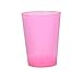 Price comparison product image 40x Premium Plastic Neon Pink/Red Party Cups Tumblers - 10oz (280ml) – 2 x 20 Packs – Glass-Like Appearance, Heavy-Duty Re-Usable/Disposable & Recyclable Plastic Glasses for Parties