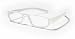 Produktbild Extrem leichte Filtral Lesebrille in der Trendfarbe Weiß/Moderne eckige Lesehilfe für Damen & Herren / +2,50 dpt F4524183
