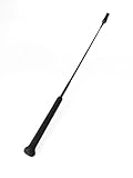 Erotic Fashion ra7732 Pferdepeitsche 75 cm, Schwarze Carbon-Gerte aus Kabon und Sanften Griff, 1er-Pack (1 x 1 Stück)