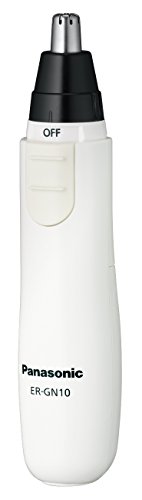 Panasonic ER-GN10-W Ear Hair Trimmer/Made in Japan/Nose Shaver ER-GN10 White