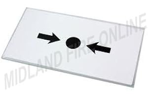 KAC Spare Call Point Glass x10 by Midland Fire On-Line