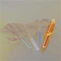 Preisvergleich Produktbild Eliga Sanduhr Glaszylinder Sandfarbe rot Laufzeit 15 Minuten