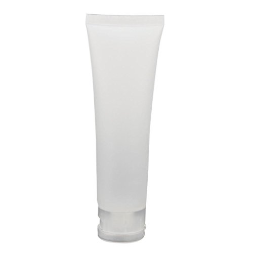 Oyedens Empty Clear Tube Cosmetic Cream Lotion Containers Travel Refillable Bottles (100ML)