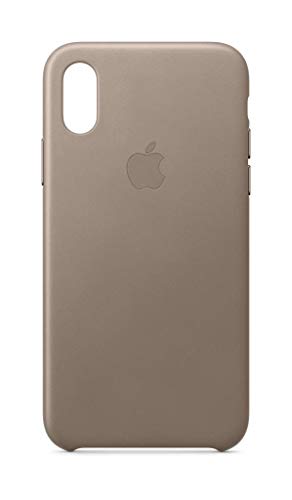 Preisvergleich Produktbild Apple Leder Case (Iphone Xs) - Taupe