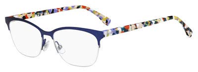 Fendi - FENDI CHROMIA FF 0175, Géométriques, métal, femme, BLUE MULTICOLOR(TWJ), 52/16/145