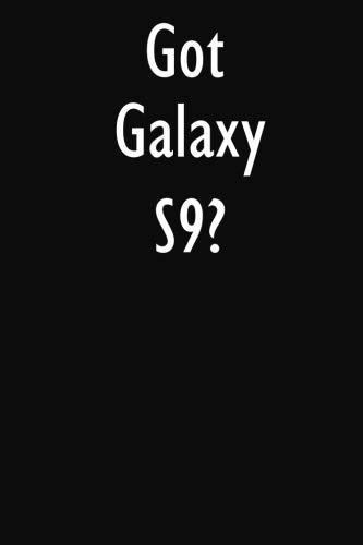 Preisvergleich Produktbild Got Galaxy S9: Galaxy S9 Diary Journal