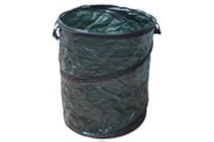 L-FENG-UK Heavy Duty Large Pop-Up Garden-Bag Waste Weeds Leaves Bin Cutting Sack Carry Bag