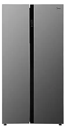 Midea 584L Side By Side Refrigerator with Inverter (MRFS5920SSLF, Silver, SS Finish)