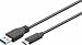 Produktbild MicroConnect usb3.1ca02 0.2 m USB A USB C Black USB Cable – USB Cables (0.2 m, 3.0 (3.1 Gen 1), USB A, USB C, Male/Male, Black)