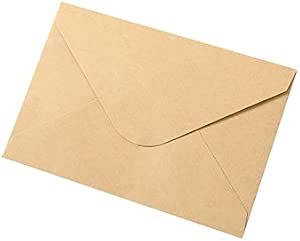 CHUANGOU Buste di Carta Kraft da 50 Pezzi Busta Biglietti Auguri Busta  Vintage per Matrimonio, Biglietti di Auguri, Inviti 15,5 x 10,5 cm : Amazon.it:  Cancelleria e prodotti per ufficio