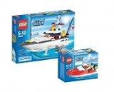 LEGO CITY 4642 Fischerboot und 4641 Speedboot - LEGO