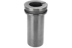 SALMUE 1kg/2kg/3kg High Purity Graphite Crucible Metal Melting Gold Silver Scrap Furnace Casting Mould Melt Jewelry Tools Graphite Casting Melting Ingot Mold for Gold Silver Metal (1kg)