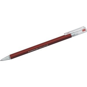 Preisvergleich Produktbild Staedtler 10 x Kugelschreiber triplus M rot