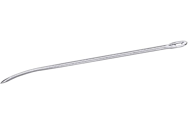 Contacto Aiguille de dressage en acier inoxydable - Longueur : 20 cm - Fil : Ø 3 mm