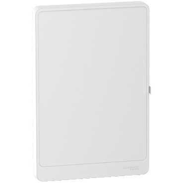 Schneider Electric SC5R9H13424 Resi9 Porte Styl pour coffret 13 modules 4 rangées, Blanc