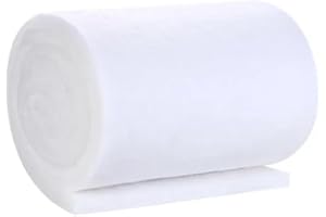 JEARUTC Fish Tank Filter Sponges Aquarium Filter Sponge 1m x 12cm Material Media Cotton Cleaning Pad Biochemical Filter Foam for Aquarium Fish Tanks