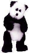 TY Attic Treasure Panda Bear - Checkers