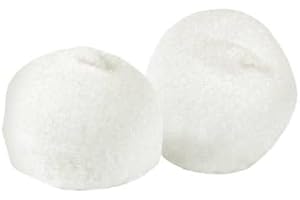 GENERICO Marshmallow Palle Da Golf varie colorazioni e Mix Senza Glutine per Compleanni,Battesimi,Nascite e Eventi (900g) (Bianco)