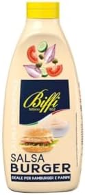 Biffi Salsa Burger - perfetta per Hamburger - flacone da 800g