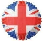Pack of 54 UNION JACK Cupcake Cases (Fairy Cake) by Patriotic Shop
