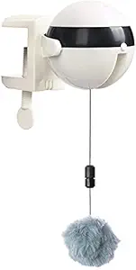 Pets Empire Interactive Cats Toy, Cat Teaser Toy Yo-Yo Lifting Ball, Automatic Lifting Cat Toy, Electric Flutter Rotating Toy for Cats, Funny Cat Ball Pet Toy for Kitten or Cat