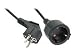 Produktbild LINDY 30278 Schuko-Verlängerungskabel 3 m schwarz