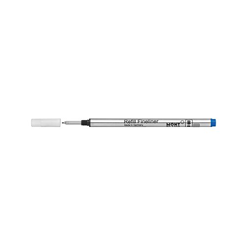 Montblanc „Pacific Blue“ 105171 Fineliner Ersatzminen B / Fineliner Refill blau / 2 x Fineliner-Minen blau - 2
