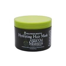 Hydrating Hair Mask Enriched with Argan Oil from Morocco - Hair Treatment for In