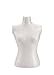 Produktbild GLOREX Styropor Torso Frau, Weiß, 30 x 17 x 12 cm