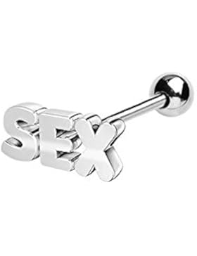 Zungenpiercing Schmuck Stahl 316 Casting Sex Intim