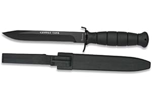 CUCHILLERIA DEPORTIVA Albainox - 32084 - Cuchillo ALBAINOX coleccion Negro f.ABS. - Herramienta para Caza, Pesca, Camping, Outdoor, Supervivencia y Bushcraft