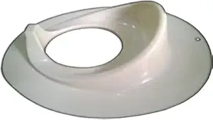 CHILDCHIC Potty Toilet Trainer Seat/Chair With High Back Support for Toddler Boys Girls (White)