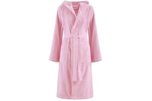 Bassetti Nuovo Accappatoio 100% Spugna di Puro Cotone Tinta Unita Lungo con Cappuccio e Tasche Altamente Assorbente Uomo Donna Unisex S-5XL