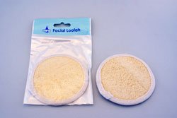 SE18048 Source Quality Cleansing And Exfoliating Loofah Facial Pad