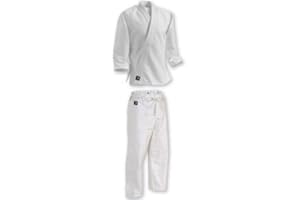 PLAYWELL Martial Arts Beginners Karate White Uniform