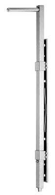 Gah-Alberts 416805 Verrou baïonnette pour portails en bois ou métal, acier électrolytique galvanisé, 500 mm,