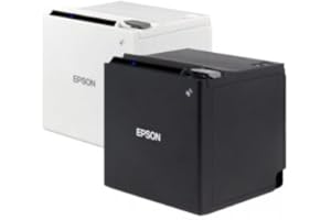 POS-CARDSYSTEME Epson TM M30, USB, Bluetooth, Ethernet, Imprimante Thermique, tickets, caisse Imprimante, imprime sans pilote de chaque Appareil mobile et fixes avec HTML5 Navigateur, Couleur : Noir, ESC/POS, epos-print, bloc d'alimentation inclus, câble d'alimentation (EU), adaptateur de largeur de papier Interrupteur Couverture
