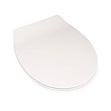 ✯ [ O / U Form ] -- Außenmaß: L / B = 42,5 cm / 36,5 cm. Dank der universellen Halterung und dem dazugehörigem Montagematerial, passt der Toilettensitz auf alle handelsüblichen WC's.