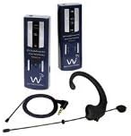 Wi Digital WI-ASPEL Portable Stereo Digital Wireless Earset with Lavalier and Audio Monitoring System