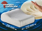 newgen medicals Wellness-Reisekissen aus thermoaktivem Memory-Foam - 2