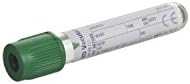 Vacutainer VS367885 Plastic Lithium Heparin Tube, 6 mL Capacity, Green (Pack of 100)