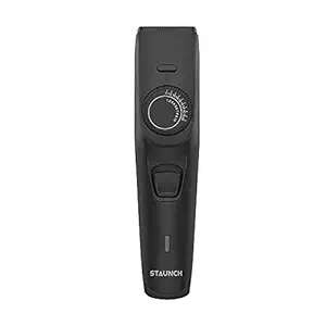 Staunch SBT1011 Rechargeable Cordless Beard Styling Trimmer for Men ? 40 Length settings (Black)