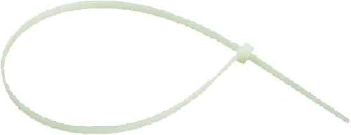 100 mm x 2.5 mm Natural Cable Ties Packet of 100