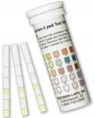 Selfcontrol / AQU 500 D 50 / 50 test strips for aquarium and ponds (fresh + salt water). 50 Tests for nitrite, nitrate, pH, alkalinity and water hardness – easy – quick – accurate